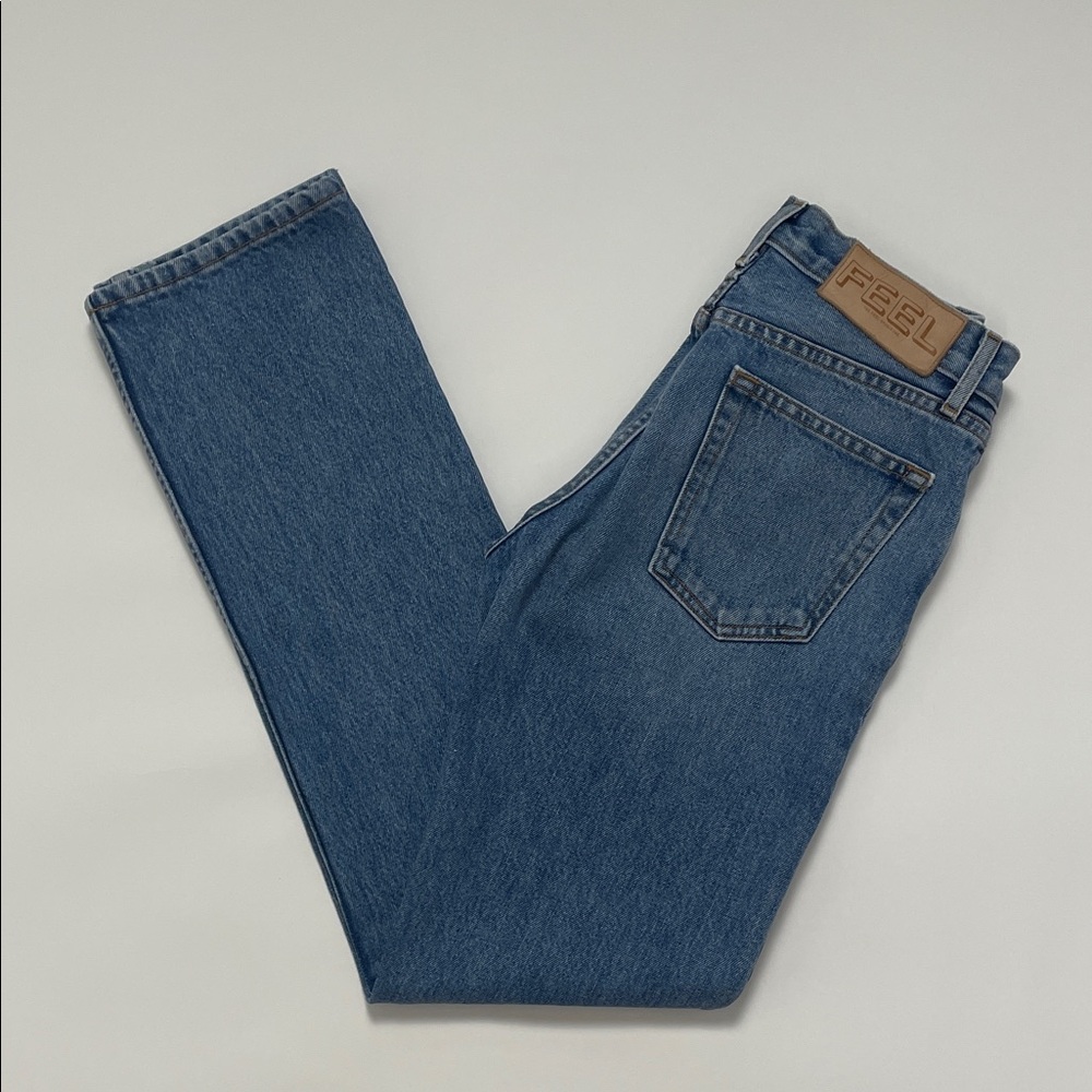 THE FEEL STUDIO The Genuine Jean Blue Ozone Wash 27 Tall